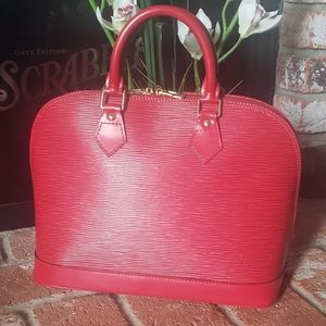 LOUIS VUITTON EPI ALMA PM